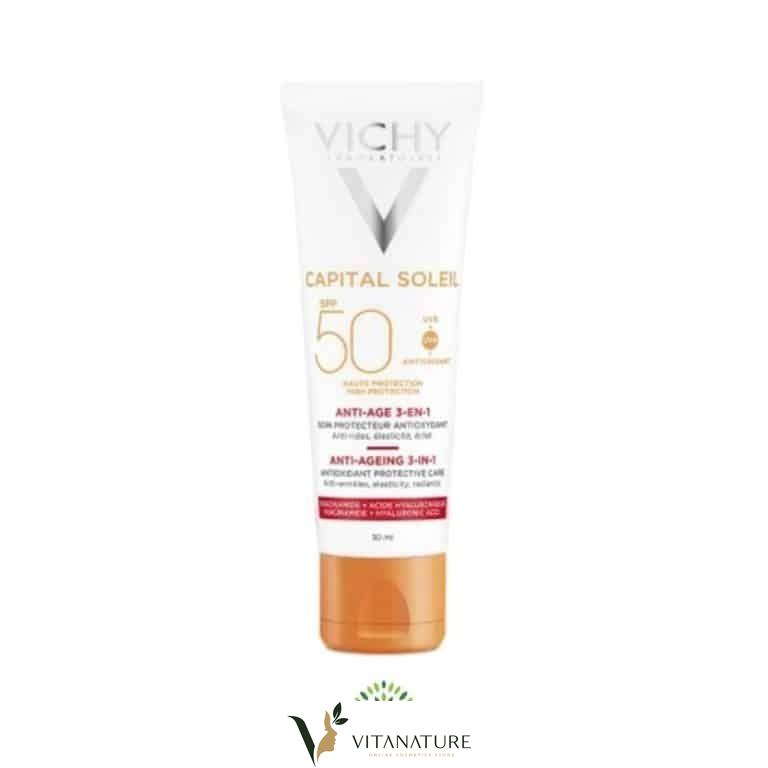 Vichy capital soleil 3en1 anti age spf 50