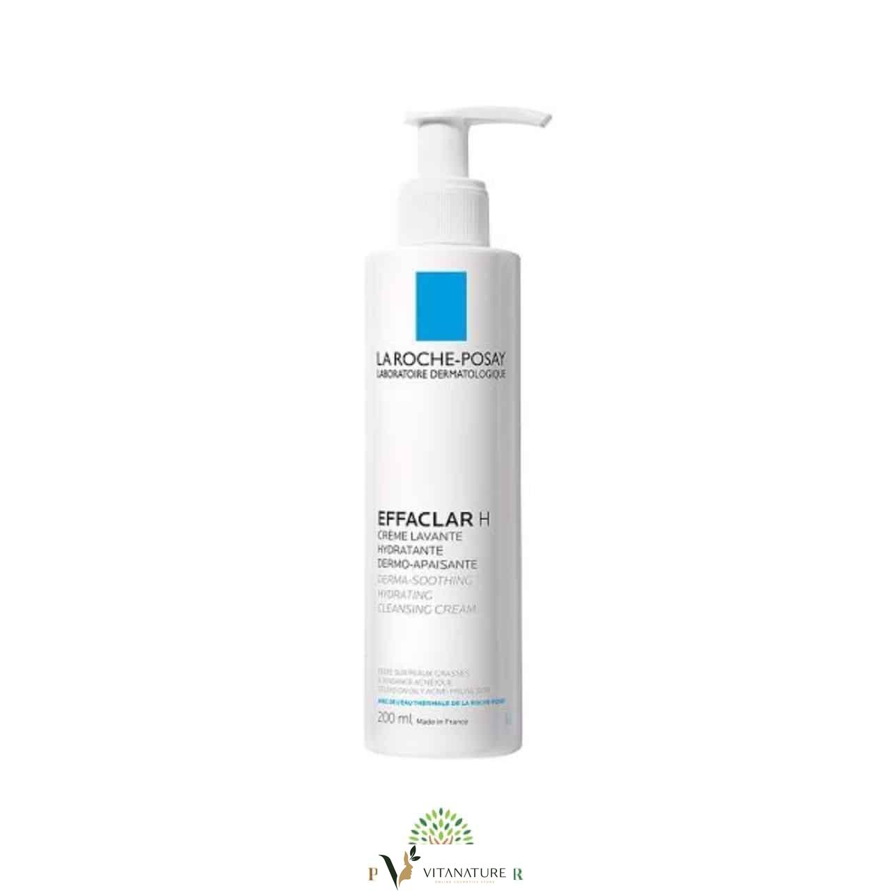 Creme Lavante Hydratante Effaclar H 200Ml Effaclar La Roche-Posay