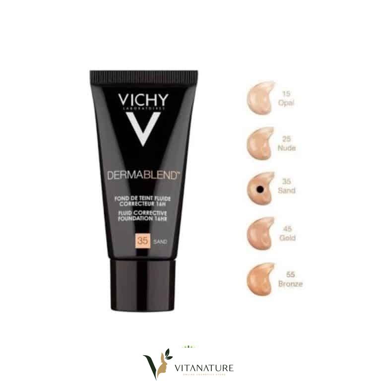 Dermablend Fluide Fond De Teint Correcteur – Fluide 35 – 30Ml