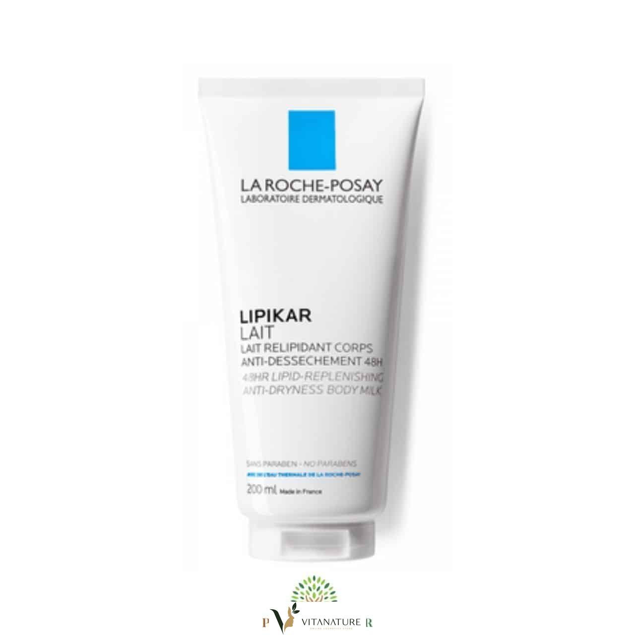 Lait Corps Hydratant Lipikar Peaux Seches Et Sensibles 200Ml La Roche-Posay