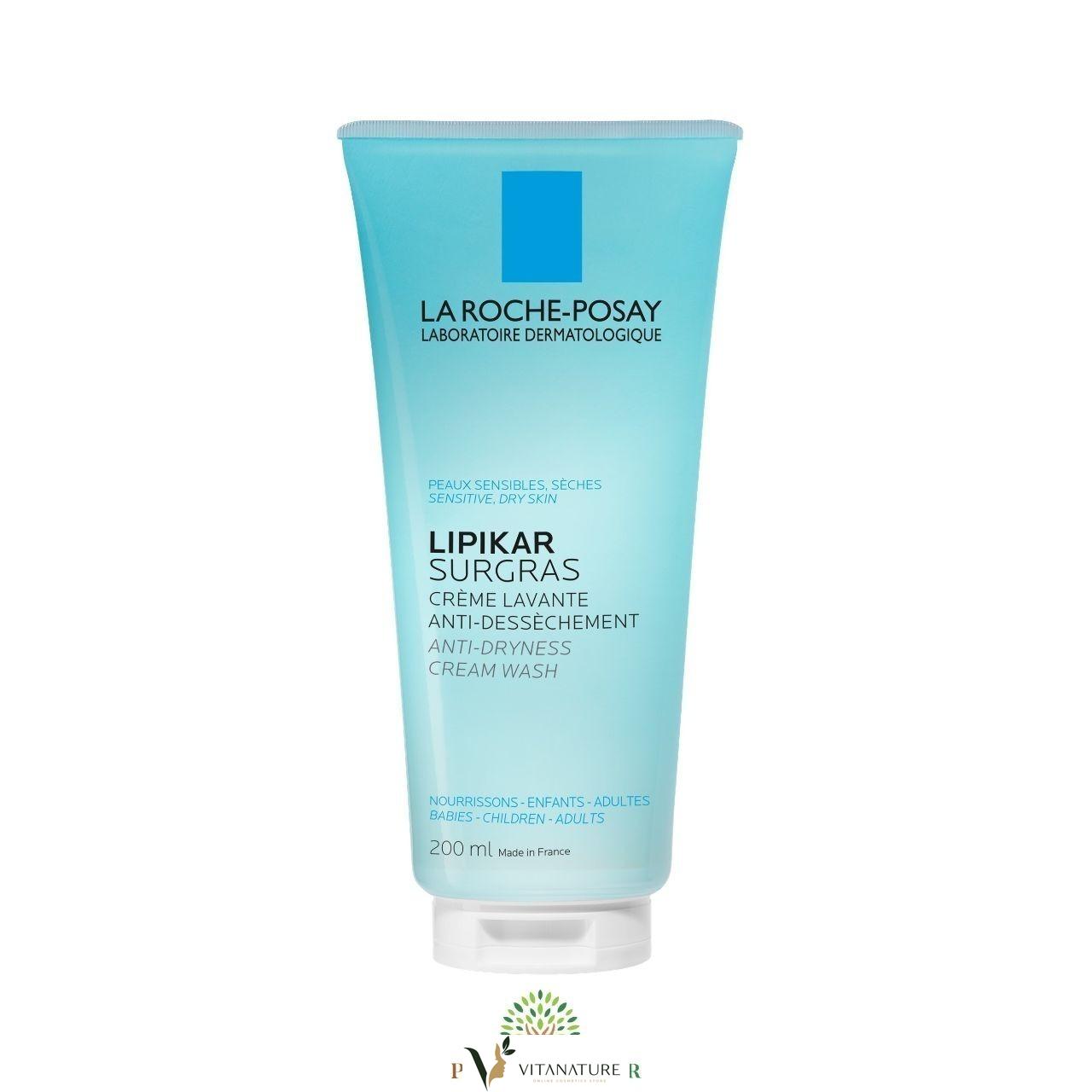 La Roche-Posay Lipikar Surgras Douche Crème Concentrée Anti-Dessèchement 200Ml