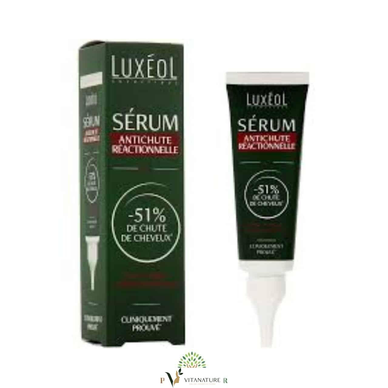 Luxeol serum anti chut reactionnel