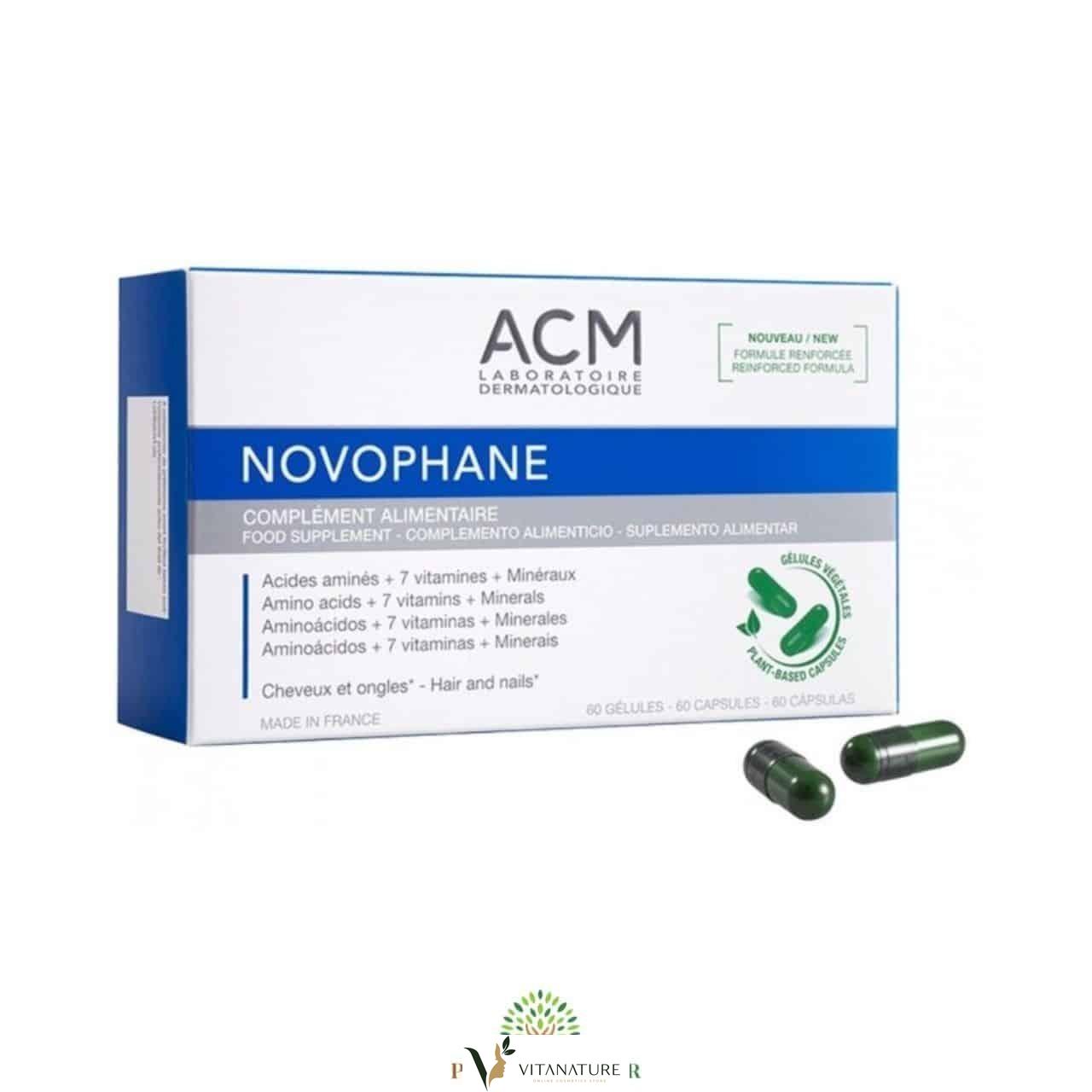 Ongles Et Cheveux 60 Gelules Novophane Acm