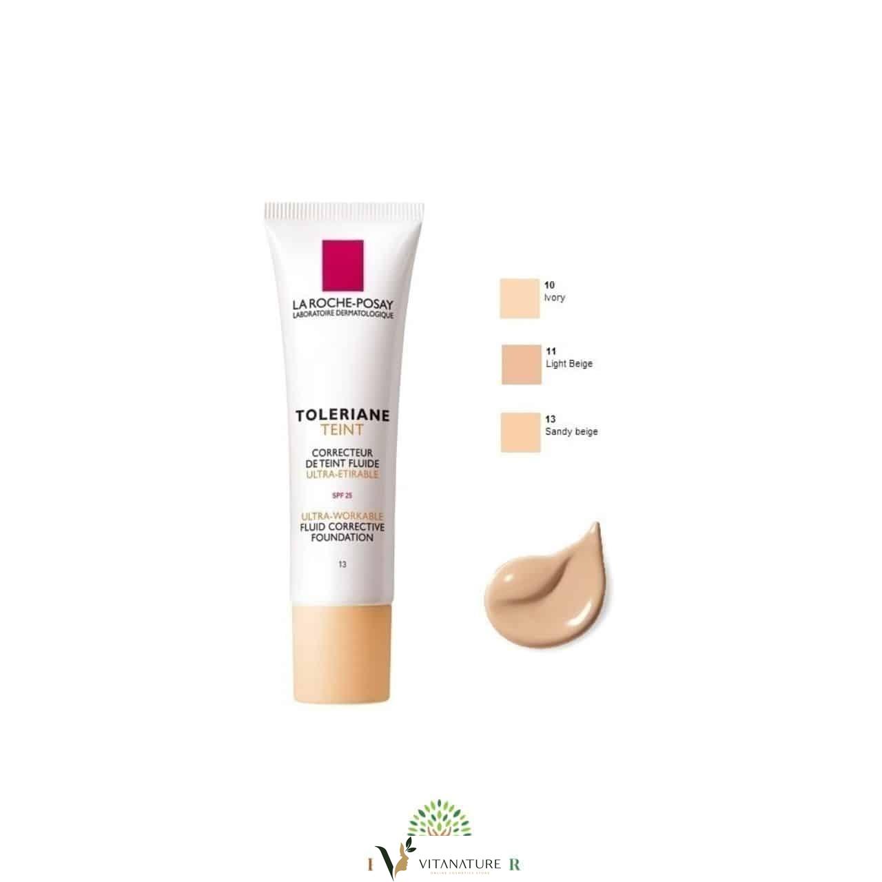 Toleriane Teint Fluide – Beige Sable – Teinte 13 – 30Ml