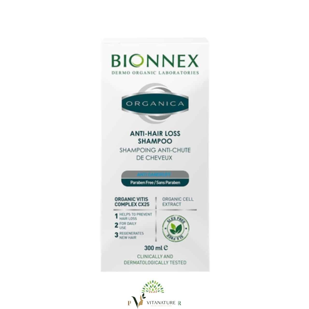Bionnex Organica Shampoing Anti-Chute Et Anti-Pelliculaire 300Ml