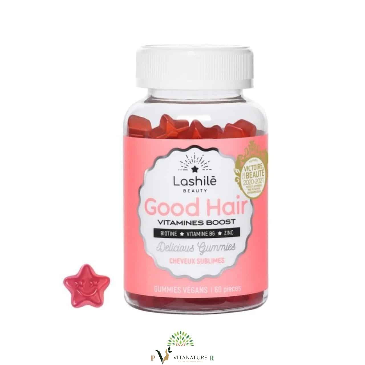 Lashilé Beauty Good Hair Vitamines Boost B/60 Gummies