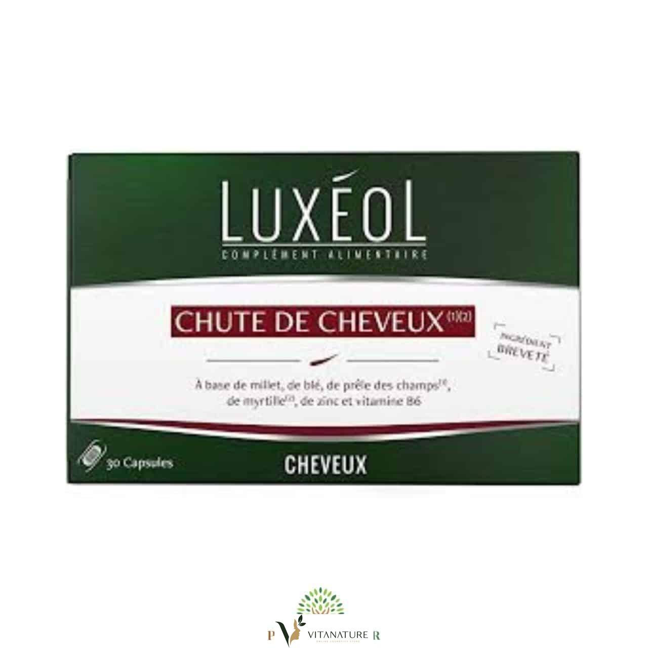 Chute De Cheveux 30 Capsules Luxeol Luxeol