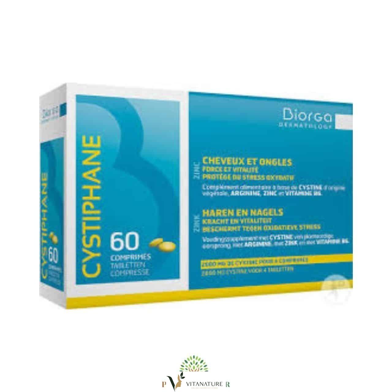 Biorga Cystiphane Cheveux Et Ongles 60 Comprimés