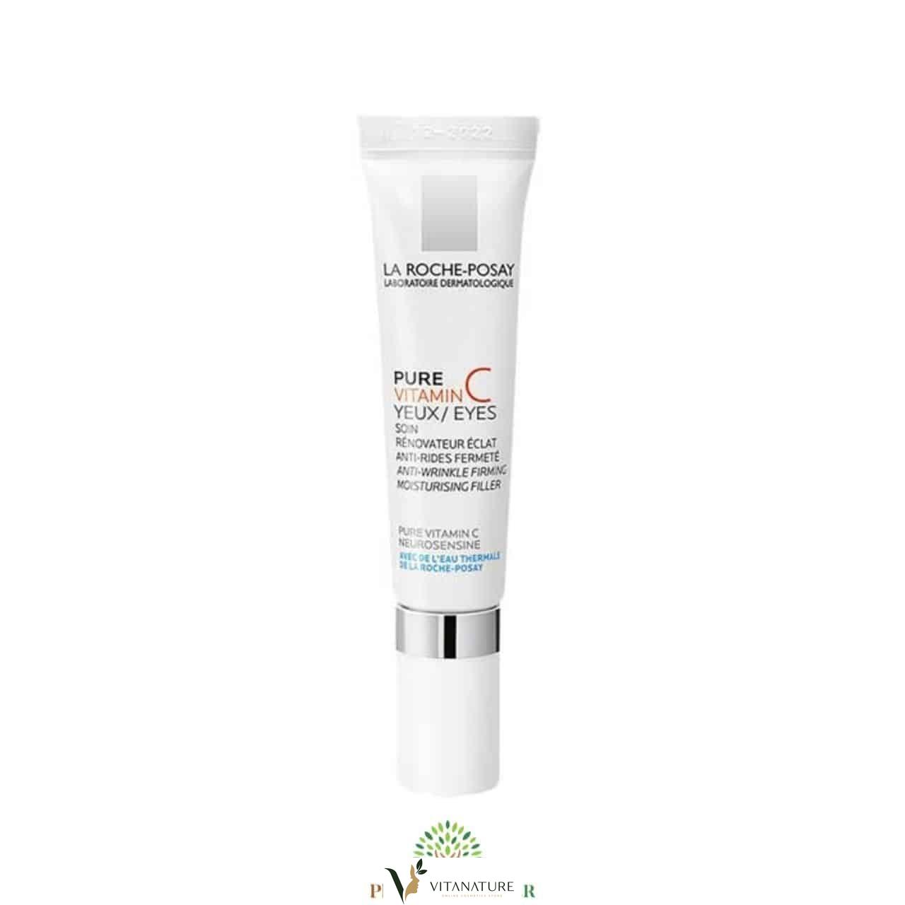 Soin Crème Contour Des Yeux Anti Rides 15Ml Pure Vitamine C Yeux