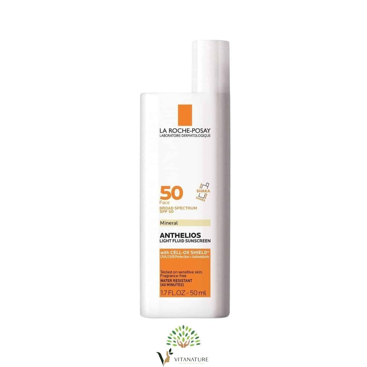 anthelios fluid mineral 50ml
