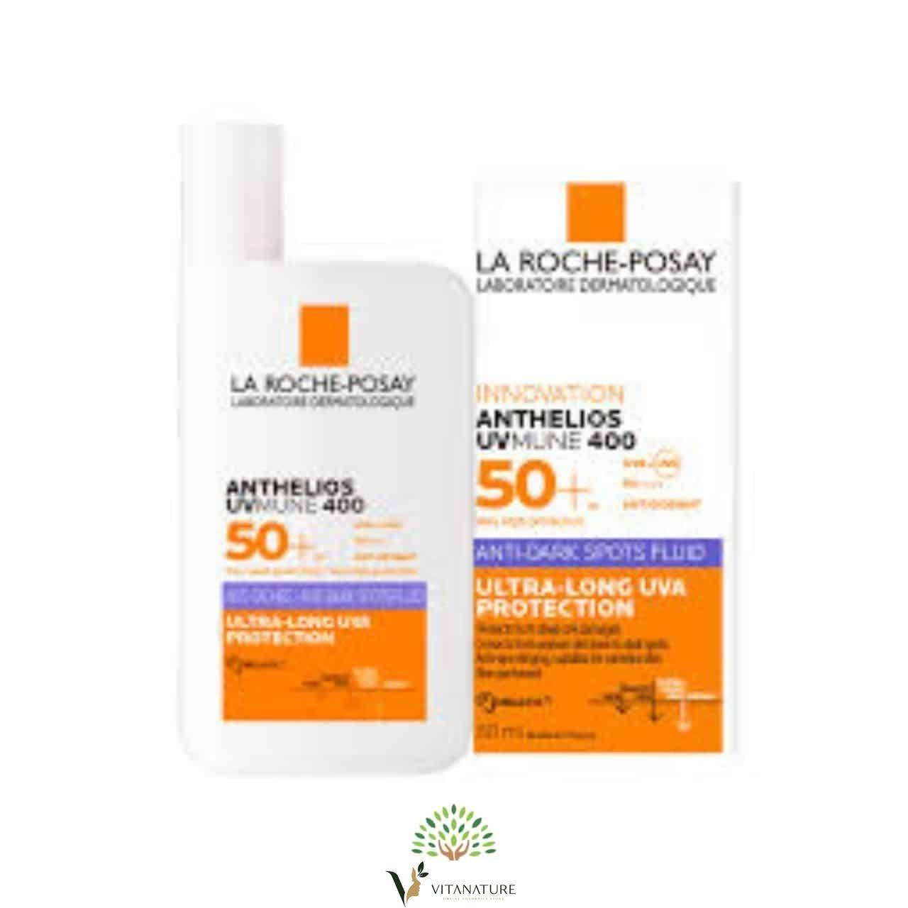Anthelios Uv Mun 400 Fluid anti tache spf50