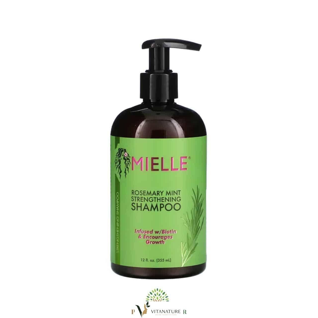 Mielle, Shampooing fortifiant, Romarin et menthe, 355 ml