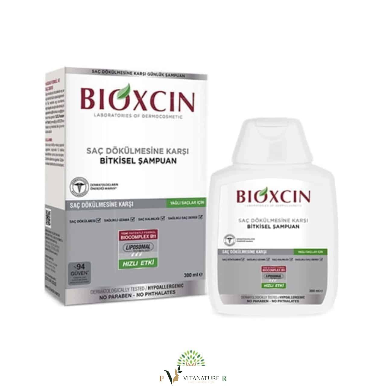 Bioxcin Genesis Shampooing Anti Chute De Cheveux Pour Cheveux Gras 300 Ml
