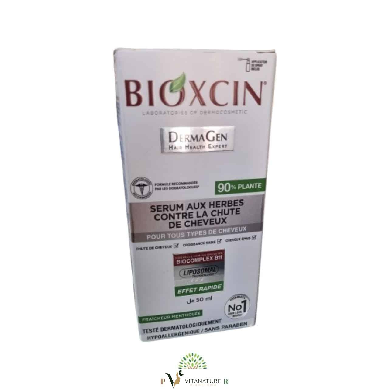 bioxcin serum aux herbes anti chute 50ml