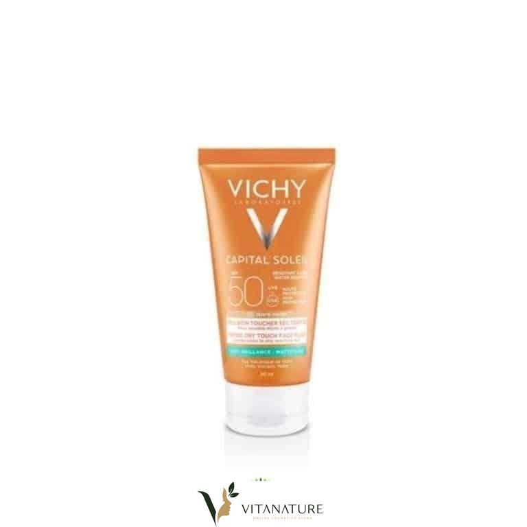 Capital Soleil Emulsion Anti-Brillance Toucher Sec Spf 50 50 Ml